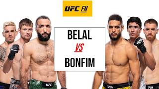 GREATEST APEX CARD EVER?! UFC FN Belal vs Bonfim Full Card Breakdown & Predictions