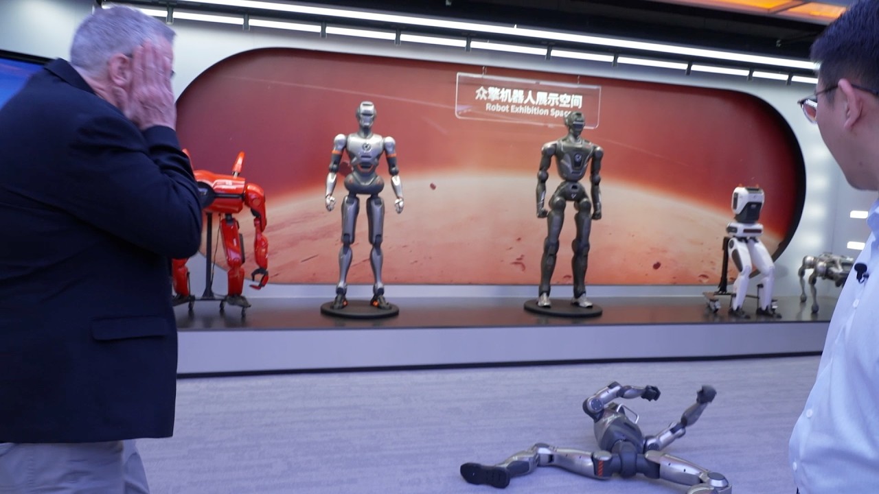 I broke a robot in China