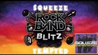 Squeeze - Tempted - Rock Band Blitz Playthrough (5 Gold Stars)