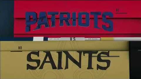 NFL on CBS intro 2017 NE@NO