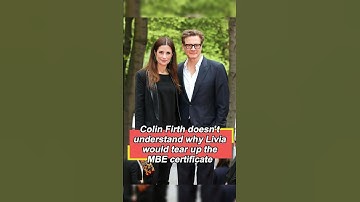 Colin Firth couldn