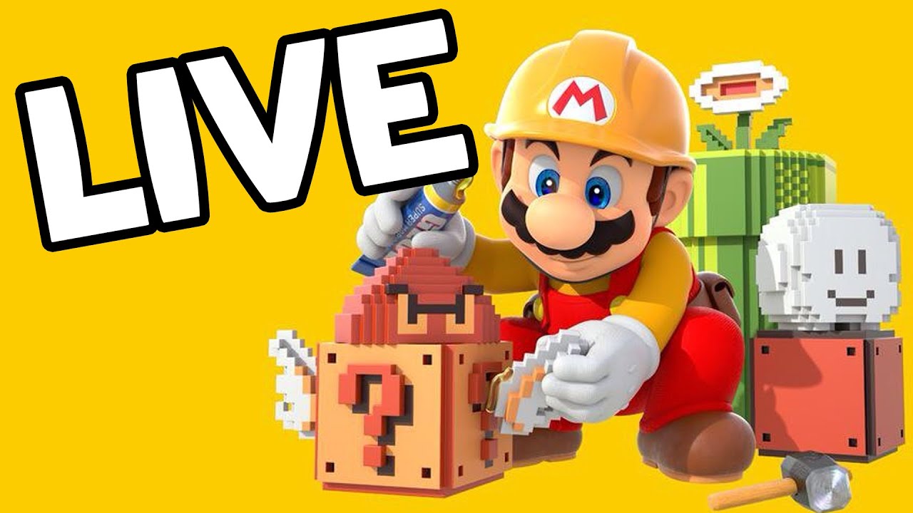 LIVE - Super Mario Maker com a Juventude! (11/09/2015) - LIVE - Super Mario Maker com a Juventude! (11/09/2015)