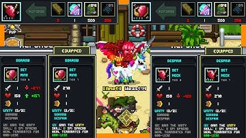 Bit Heroes Live Stream - Testing Unity Tier7 in Raid 4 Heroic