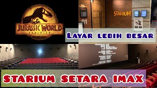 NONTON JURASSIC WORLD DI STARIUM CGV CINEMA BELLA TERRA || LAYAR LEBIH BESAR SETARA DENGAN IMAX