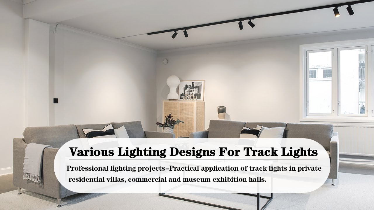 Flexible track lights can be used both as the main base lighting and as the accent lighting .