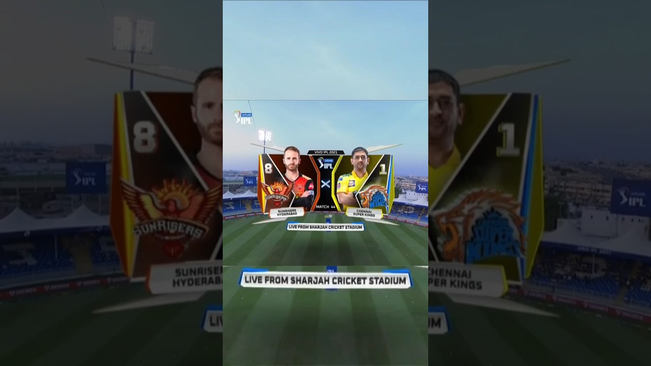M:44|Srh vs Csk |2021| 