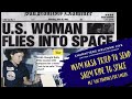 Who would try to send Sally Ride to space with 100 tampons for a week?