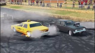 Torque Burnout iOS -REAL-TIME ONLINE 1v1 SKID PAD BATTLES w/Collisions!! ( NEW Update 3.0) screenshot 1