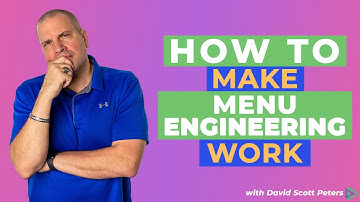 Menu Engineering for Independent Restaurants - How to Make It Work