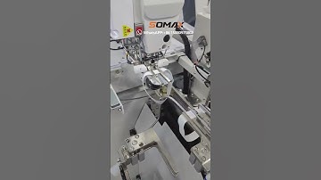 SOMAX AUTO ELASTIC JOINING MACHINE #automatic #factory #machine #sewing