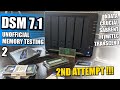 Synology DSM 7.1 and Unofficial Memory - SECOND TEST! THEY DO WORK!