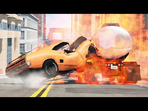 Ultimate Crashes Compilation #45 - BeamNG Drive - HD