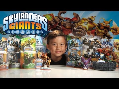 SKYLANDERS GIANTS TIME!!!  with EPIC Portal of Power Special Effects!!!