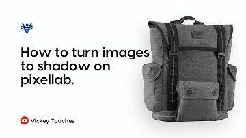 How to create a shadow from an image on PixelLab by Vickey Touches | PixelLab Tutorial.
