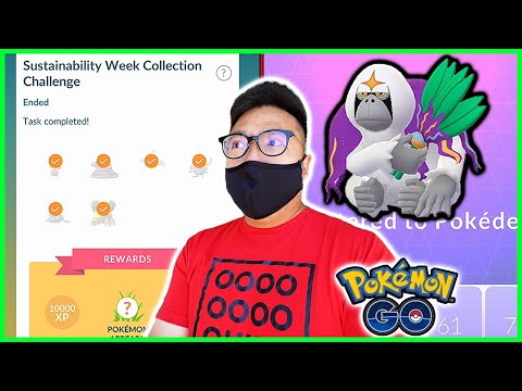 Sustainability Week & Collection Challenge Event in Pokemon GO