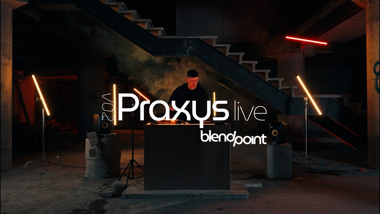 PRAXYS LIVE | BLEND POINT | BETWEEN CONCRETE AND SOUND | V.02 - YouTube