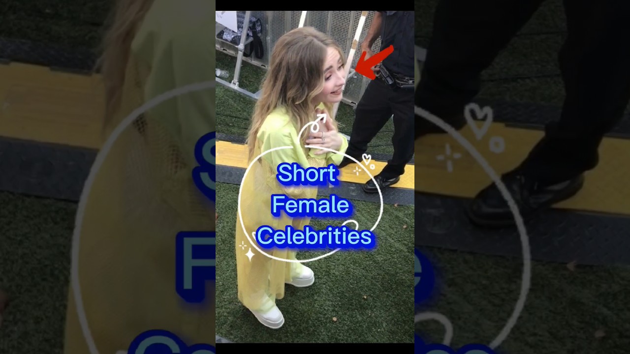 Short Female Celebrities😊 