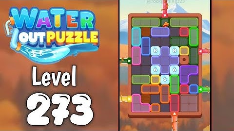 Water Out Puzzle Level 273 Walkthrough