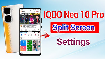 how to split screen in iqoo neo 10 pro !! iqoo neo 10 pro me split screen kaise kare