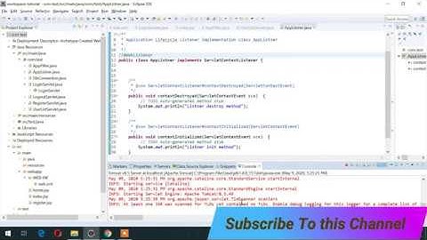 Servlet Filters, Filter Chaining, Servlet Listner