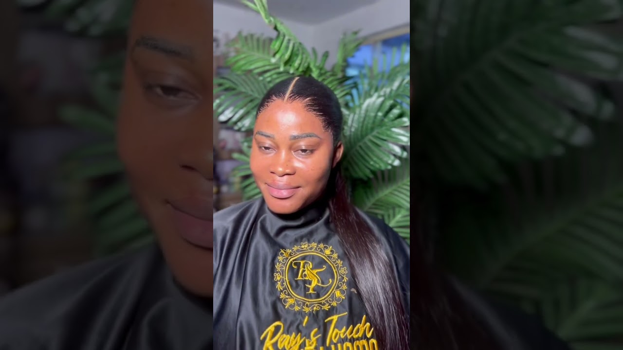 Frontal ponytail 💯💯