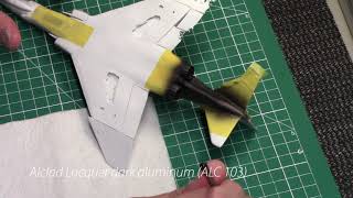 Lindberg Battle Damaged F-4G Phantom - Part 7E Exhaust, Nose Cone