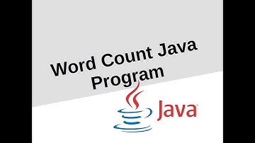 Simple Word Count Java Program