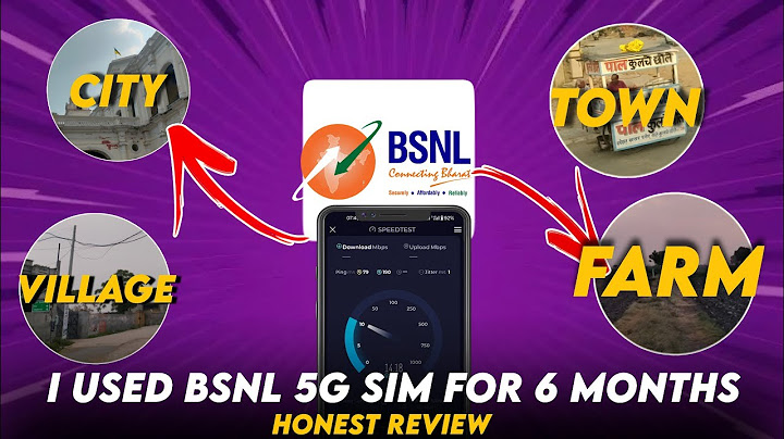 I Used BSNL 5G Sim For 6 Months *Honest Review*🔥