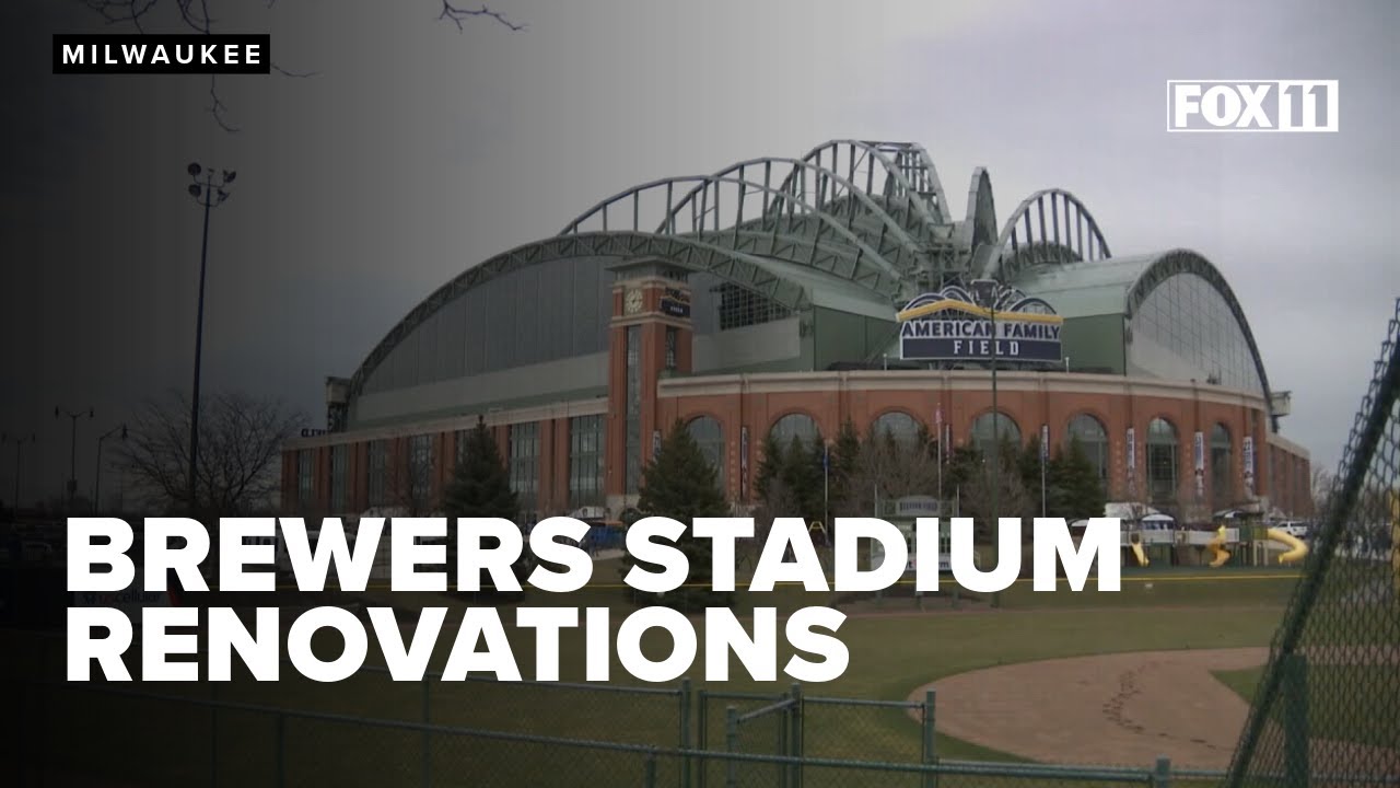 Brewers give behind-the-scenes tour of renovations to American Family Field