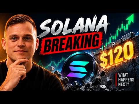 BREAKOUT SOLANA $120 SUDAH DI DEPAN MATA?! Prediksi Harga SOL