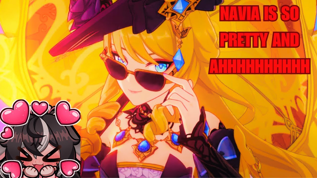 NAVIA LOOKS SO PRETTY I AM REACT! | Genshin Impact Navia Character Demo Reaction