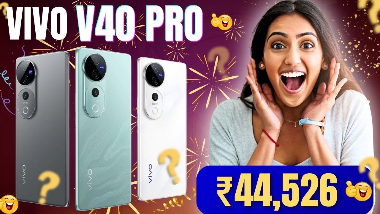 Vivo V40 Pro Best Selling Why 🤔|  vivo V40 Series Unboxing | 🔥Best Camera Phone Under 30,000⚡