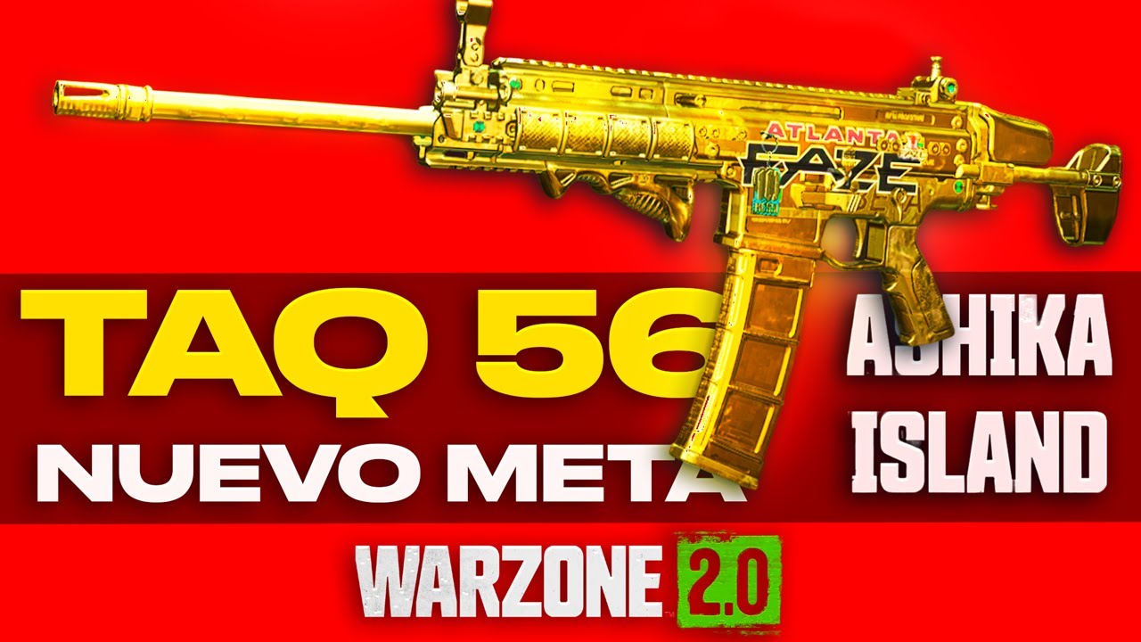 Esta TAQ 56 sin RETROCESO es BRUTAL🔥 | MEJOR CLASE TAQ 56 WARZONE 2 ...