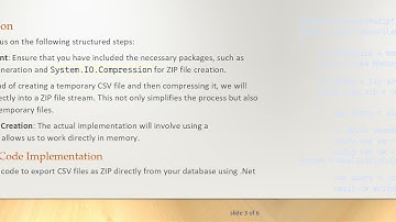 How to Export CSV Files as ZIP in .Net Core API