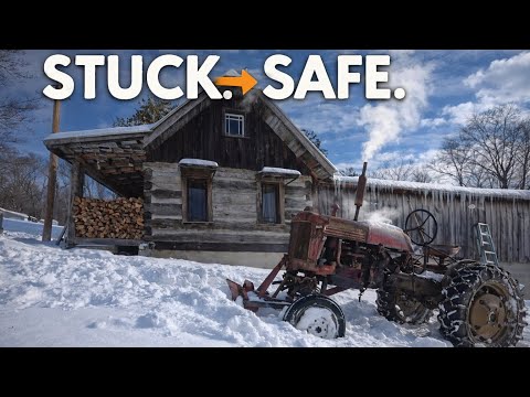 From Snowbank to Safe at Home | Unsticking My 1949 Farmall Cub in −15° Ohio