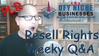 Tips - Resell Rights Weekly Q&A - Private Facebook Group- Free
