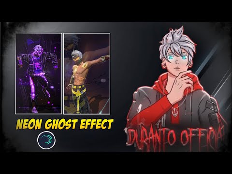 How To Make Neon Ghost Effect In Alight Motion | Neon Ghost Effect Kaise Banaye Alight Motion Se |