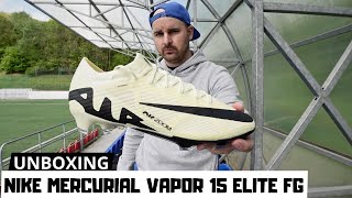 Definícia rýchlosti! Nike Mercurial Vapor 15 Elite FG (unboxing)