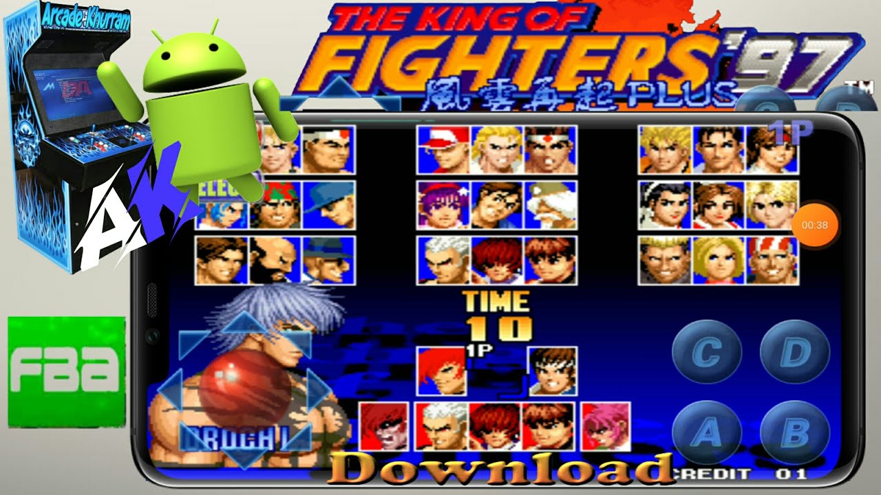 King of fighter 97 plus unlock All players with Download link. 