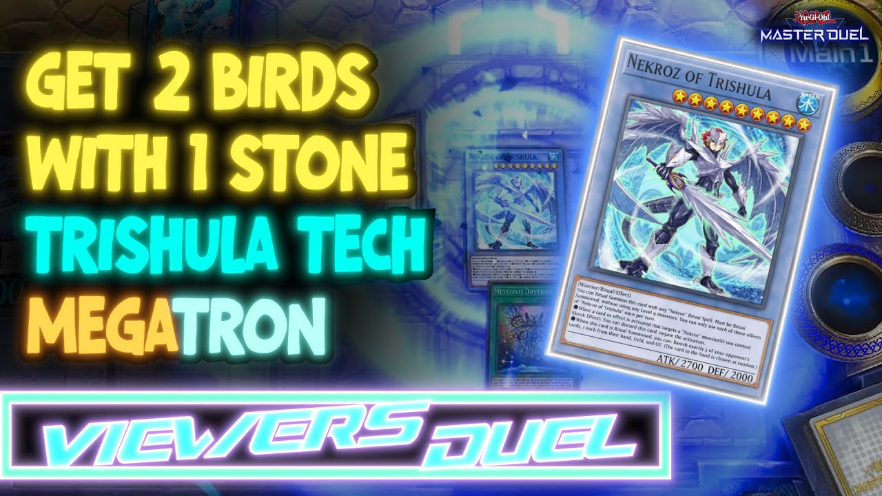 Megalith Drytron | Trishula tech in the best ritual deck in the game |  Master Duel