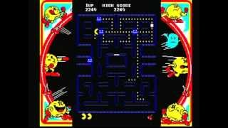 Namco Museum Vol. 1 - Pac-Man Playstation Game Play