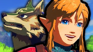 Zelda Breath of the Wild with WOLF LINK!