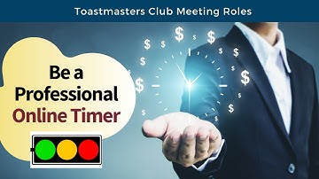 Be a Professional TIMER for your Toastmasters meeting! Keep on time and make it a fun event!