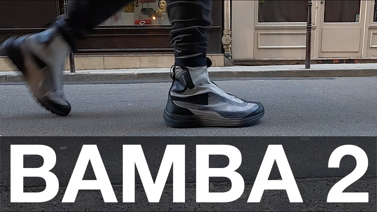 har taget fejl Virkelig Konsekvenser 11 by BORIS BIDJAN SABERI x Salomon Bamba 2 Gore Tex during PFW - YouTube