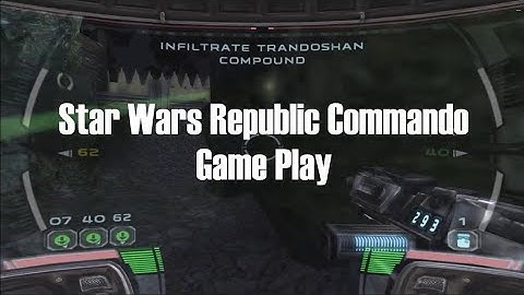 Infiltrate Trandoshan Compound Star Wars Republic Commando Gameplay Part 6