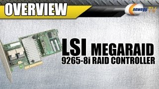 LSI MegaRAID Internal SAS 9265-8i 6Gb/s Dual Core ROC w/ 1GB cache 