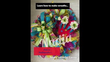 Diy spring wreath | how to make a spring wreath | how to make a summer wreath |