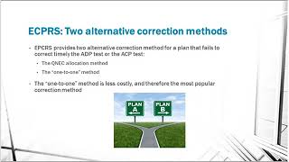 401k Plan Corrections – Correcting the Top Ten 401k Plan Errors 20180625 1800 1