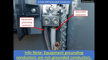 100 Days of Article 100: Grounded Conductor