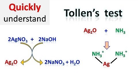 Tollens test | silver mirror test
